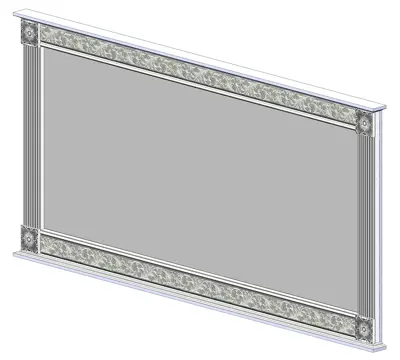 Зеркало навесное ЗН-150
